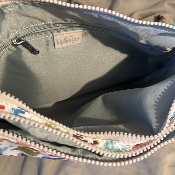 Kipling Multi Zip Houndstooth Multi Color Crossbody - Picture 7 of 10